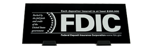 nameplate FDIC